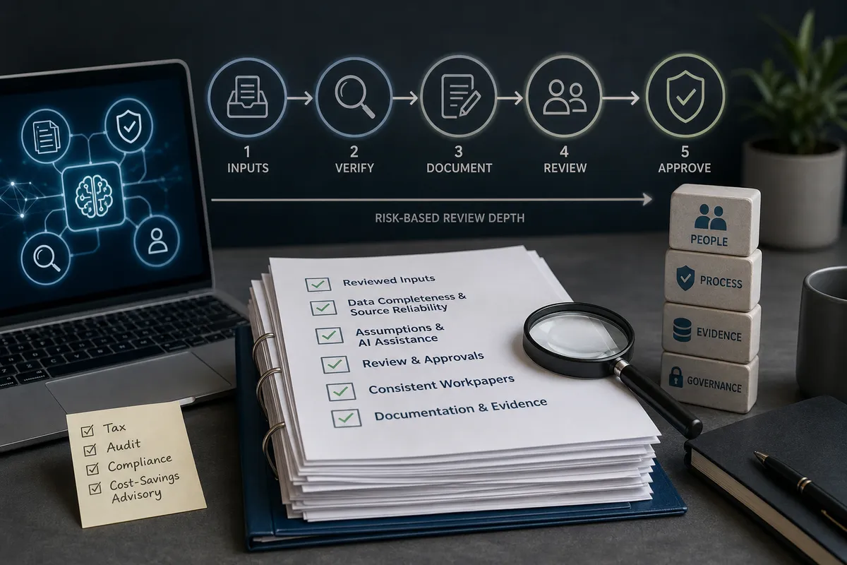 How CPA Firms Can Build a Quality-Control Process for AI-Assisted Advisory Deliverables featured image about AI governance